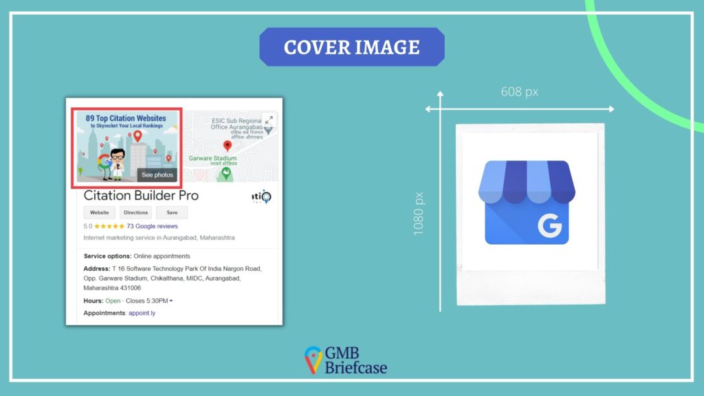 google my business cover photo