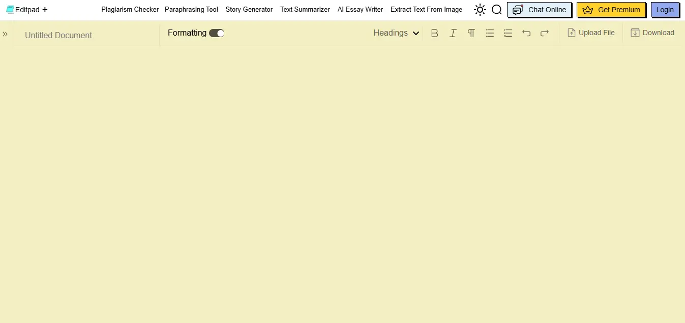 image of Editpad.org tool